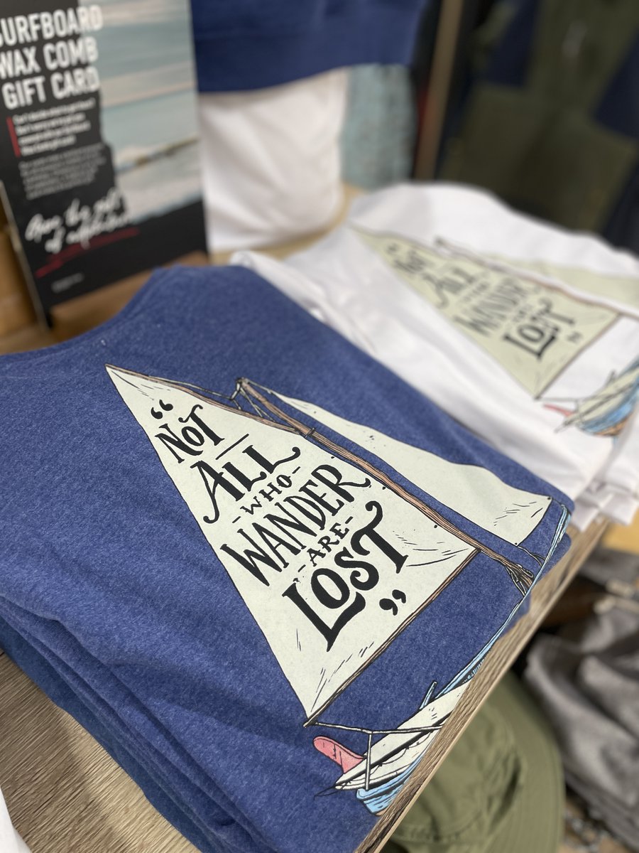 Not all those who wonder are lost ✨ Shop the perfect graphic t-shirts from Saltrock. #Chatham #Medway #DocksideOutletCentre #Saltrock #GraphicTee