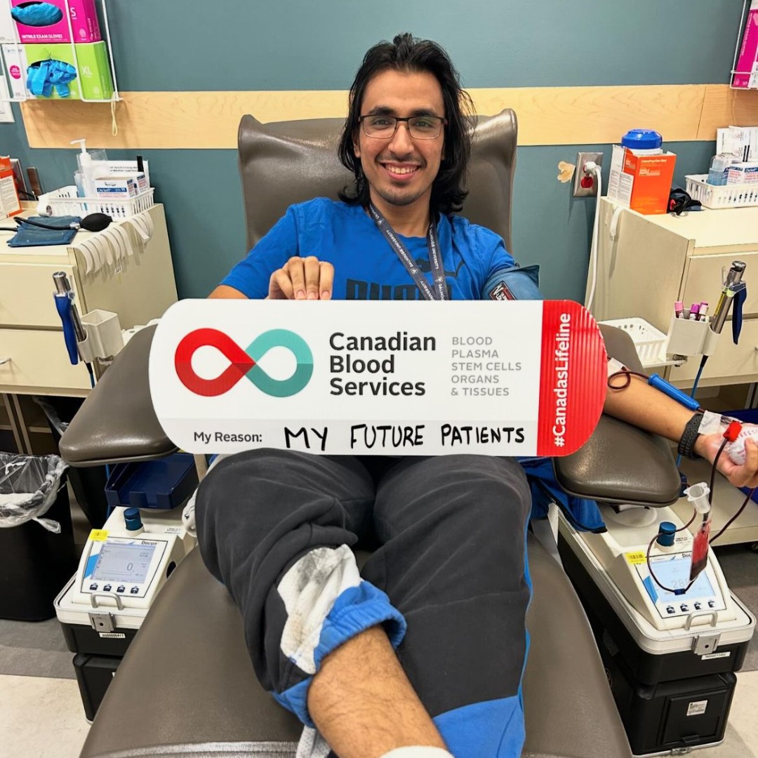 Thank you to Dal Med Blood for donating one last time before the school years wraps up. 📚 The need for blood and plasma is constant. Your lifesaving donation makes all the difference. To find your closest donation event visit the link in our bio. #CanadasLifeline