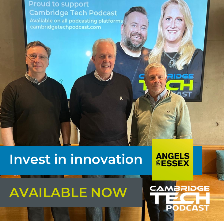 This week we talk to the winners of the Angels@Essex INVEST IN INNOVATION Spring 2024 pitching event. Tune in to hear from John Stenhouse and the three winners to learn more about innovation across the region. #CamTechPod