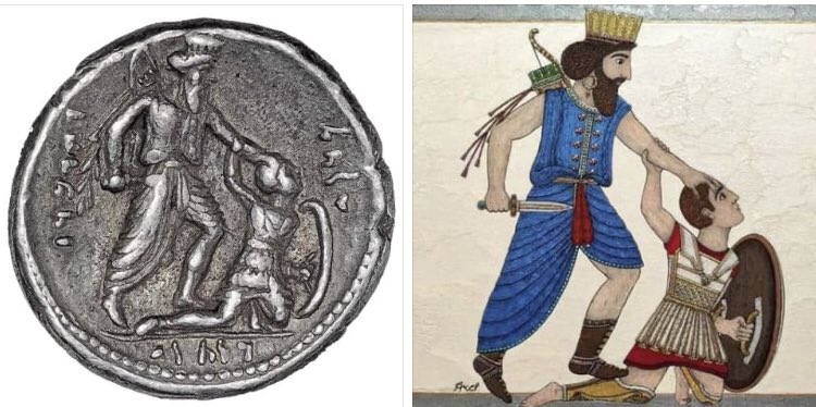 Owned You: Mark Anthony was defeated & ran away with his tail between his legs, Crassus defeated and beheaded. Valerian, Gordian III, Julian The Apostate were brought to their knees and killed. Philip begged for peace on his knees. Romans failed against Iranians for 7 centuries.