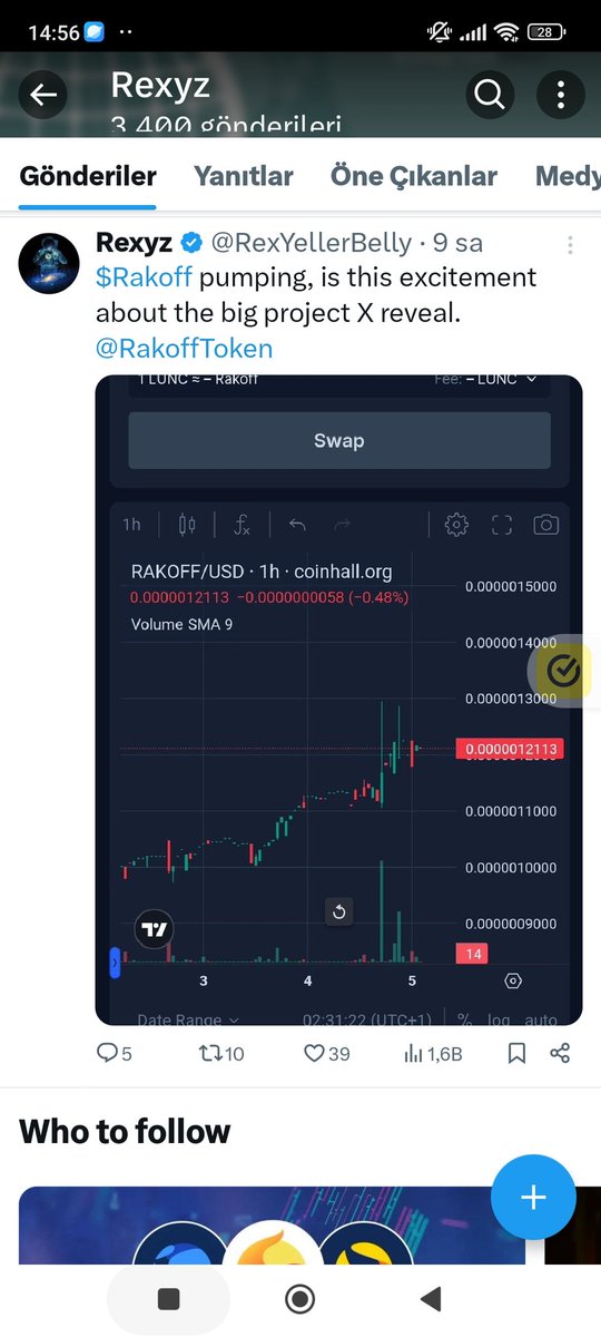 $TERRA port'da  herkes website güncelleme V3 sürümü,CMC,Launchpadli staking update,Certik nihai puan,Likidite havuzu tazminat ödemelerinin başlaması ve düzgün bir CEX beklerken patronun MOD😁🤣🤦 Mustafa Sarıgülden bozma,Ali Mahir'den olma REXYZ 🤣🤦  to $Lunc $USTC community