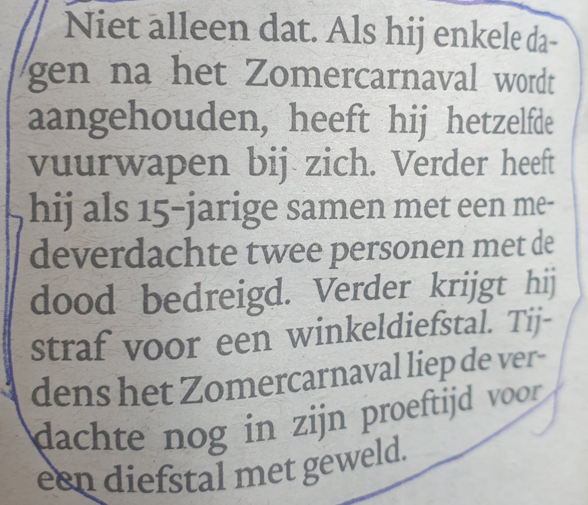 'Diversiteit is onze kracht'. Wat een verrijking,hè, @F__Timmermans?
En dan krijgt dat afval van de D66rechter maanden 9 'netto' ipv 10 jaar gevolgd door voorgoed terug sturen naar de Antillen
Het Zomercarnaval heeft 'ie verziekt voor tienduizenden goedwillenden
#rechtspraak #D66