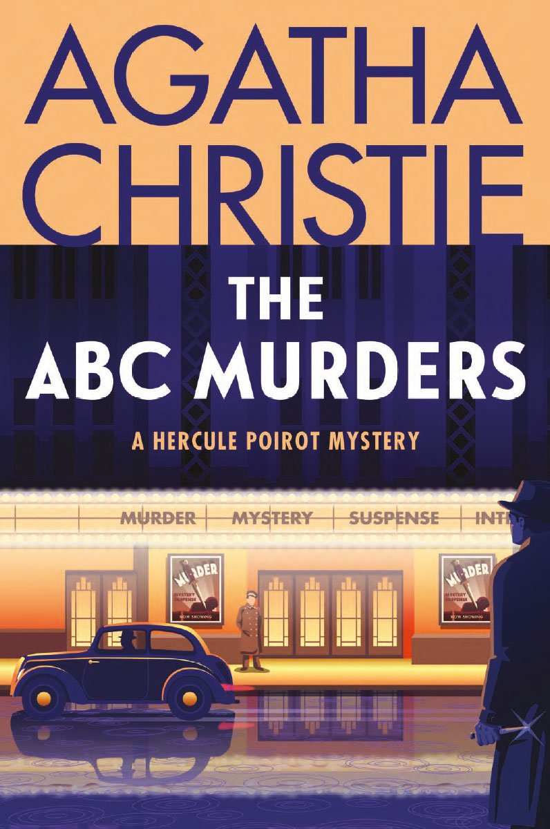 Mystery Solved!..The Plaza is the star of new Agatha Christie Paperback Cover! Published this week in the United States of America, the latest version of Dame Agatha Christie's famous novel 'The ABC Murders' features a stylish design by the amazing artist Stephen Millership.