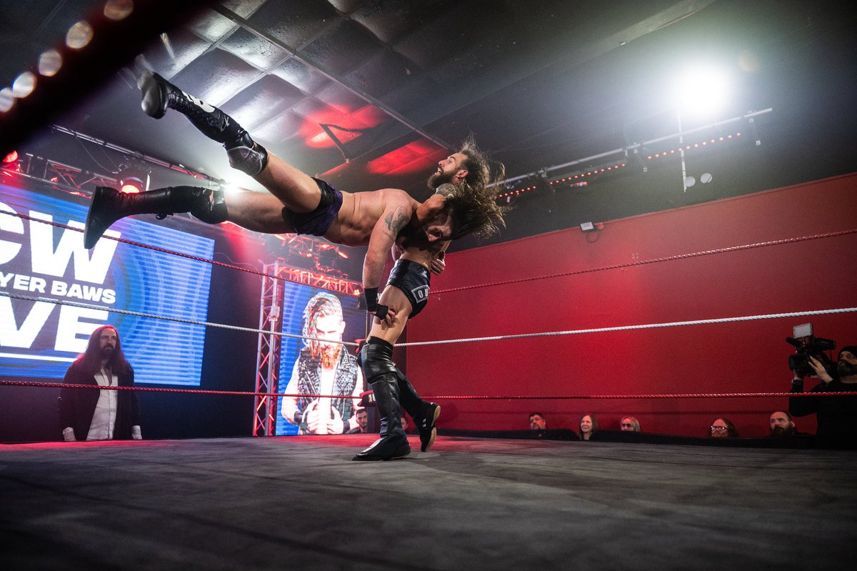 If you wanna step up , you're gonna get knocked down ! #ICWBootsYerBaws #Outlaw v #HighThane #ZeroG Available to stream NOW! On @FiteTV