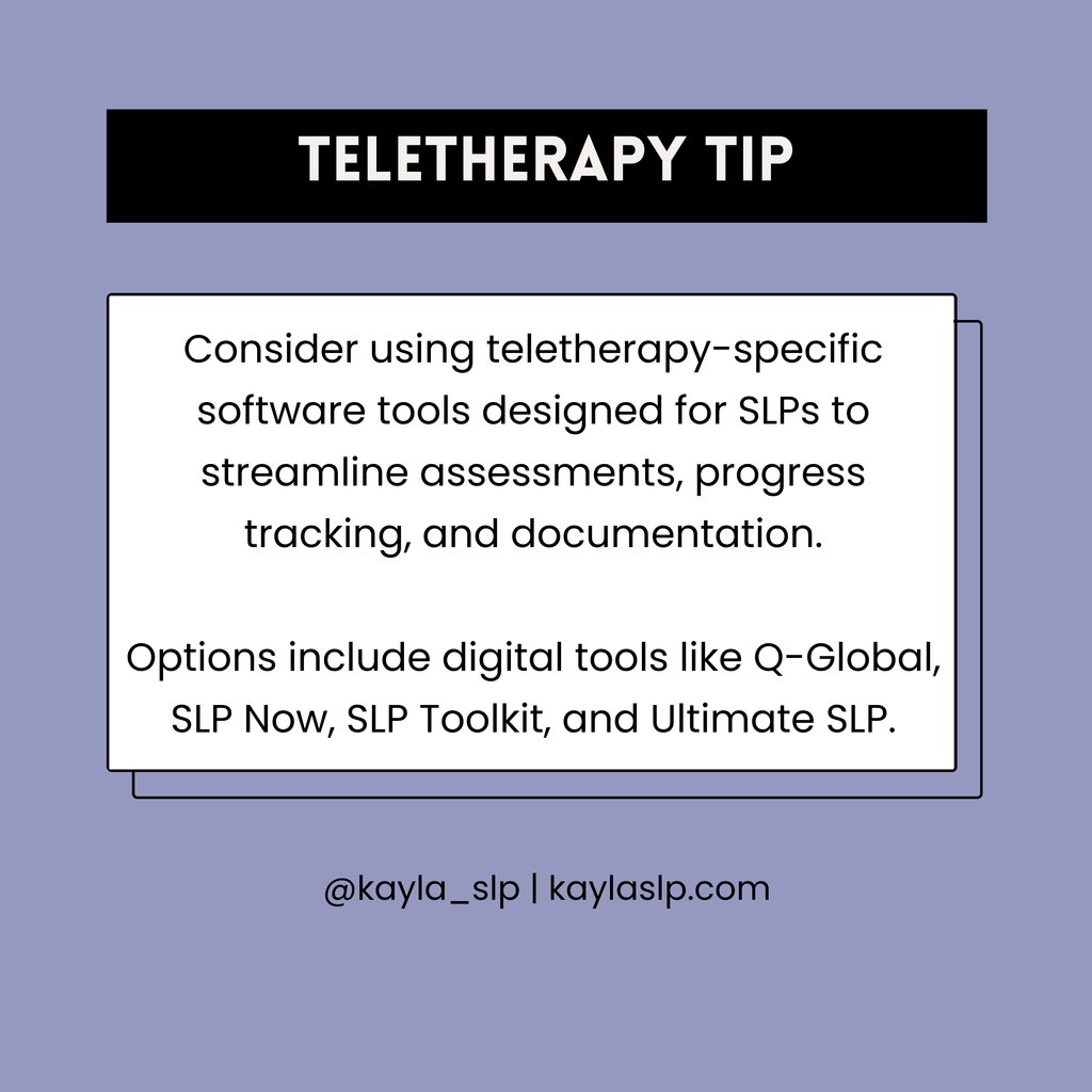 Want to make your life easier and save time? Check out these awesome tools that make teletherapy a breeze!  Streamline assessments, progress tracking, and documentation with apps like Q-global, SLP Now, SLP Toolkit, and Ultimate SLP. Explore how they can make your job a breeze!