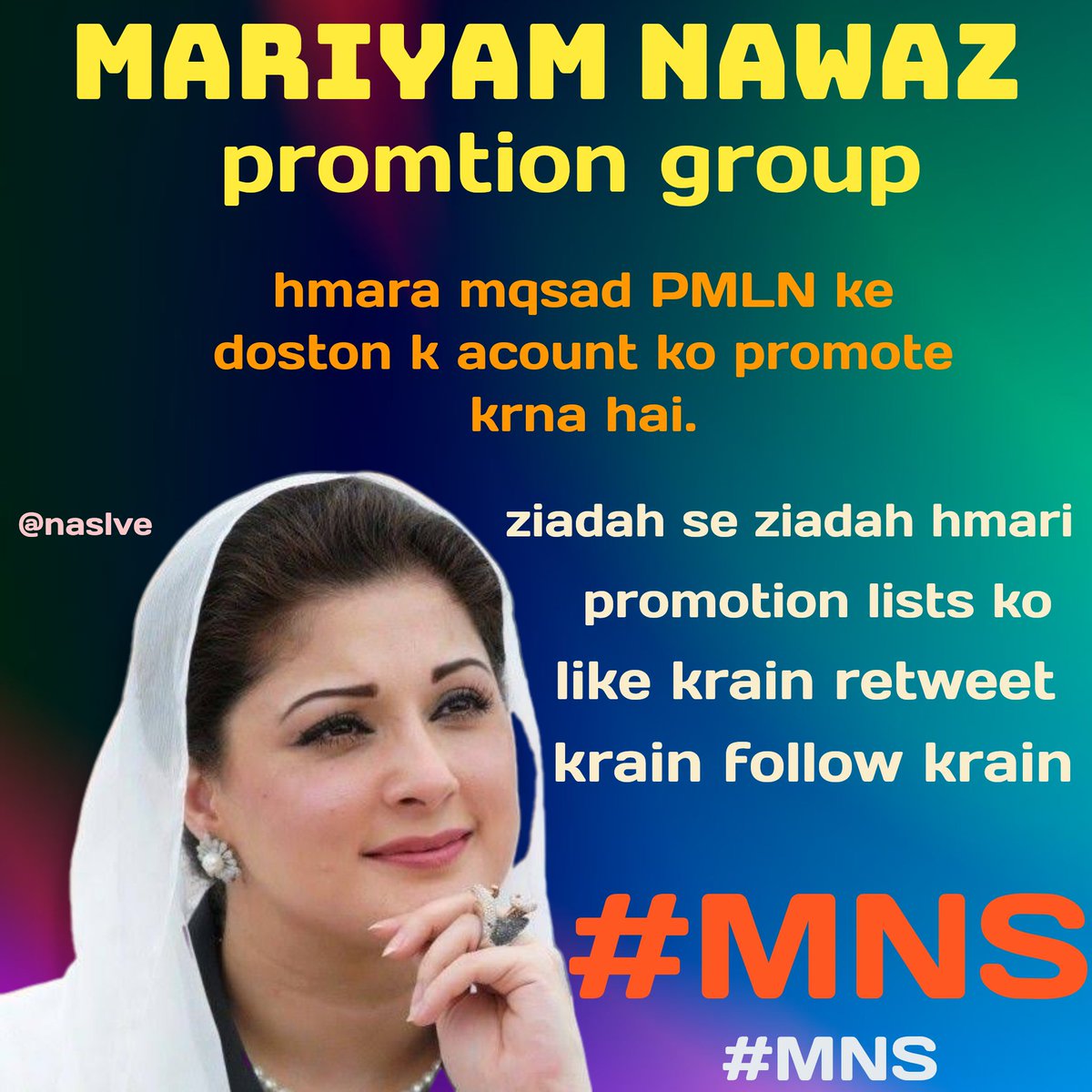 #MNS 13997 @0MNS4 @0MNS7 @Furq32 @80qta @ati9933 @tehree19 @AGHAA_1 @AGHAA_G @jutt_MYW @Sheikh793 @ShahG666 @Munir068 @Alina_0321 @Huseeb59 @ZaheerYmt @Pakghazi20 @farooqWdar @shaistaawan @AsraRizwan2 @ta_lwd85044 @Hussain90429 @lucasperfumes @RanaShahzaib_0 @ShahidRash10451