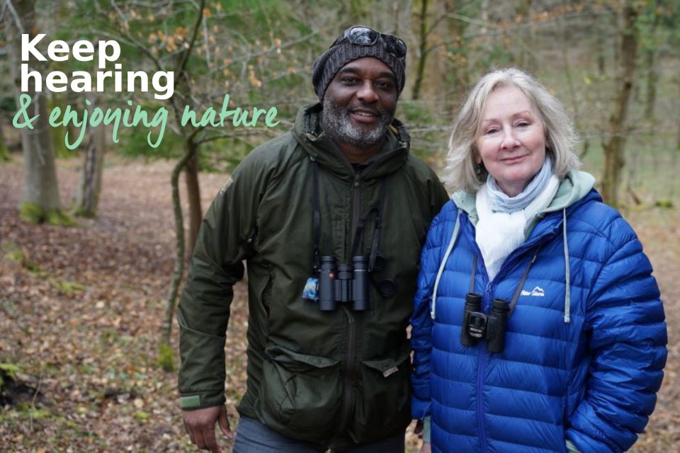 This #InternationalDawnChorusDay @UrbanBirder and Caroline Fitton have filmed a ‘Birdsong Hearing Test’. Not hearing birdsong is a common 1st sign of hearing loss. Find out more about @HiddenHearingUK's #LoveYourEars campaign👉 bit.ly/3WkYtbE