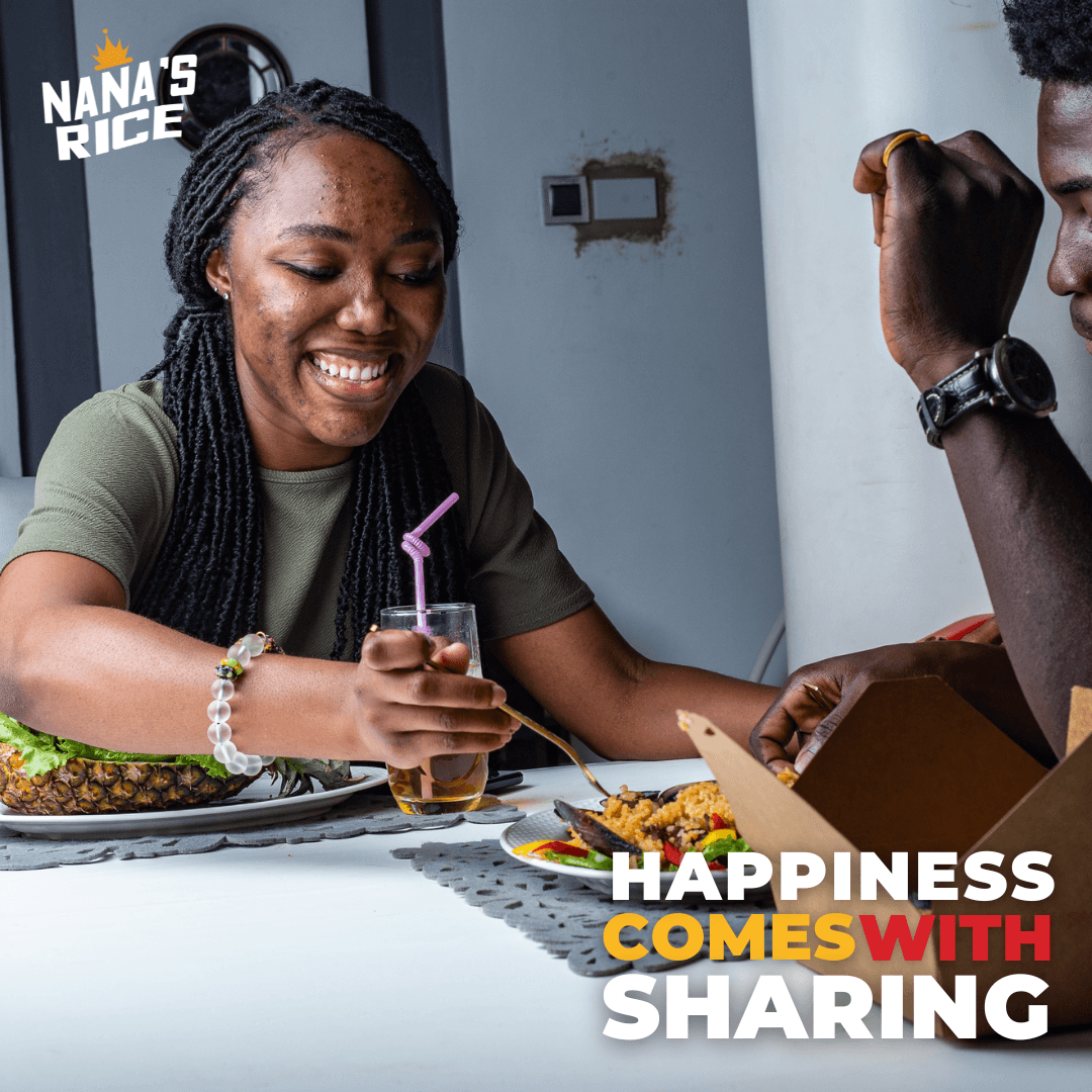 A taste you can’t resist!
Treat yourself with delicious and nutritious rice meals with #NanasRice.
#GhanaRice #MadeInGhana  #iEatLocal