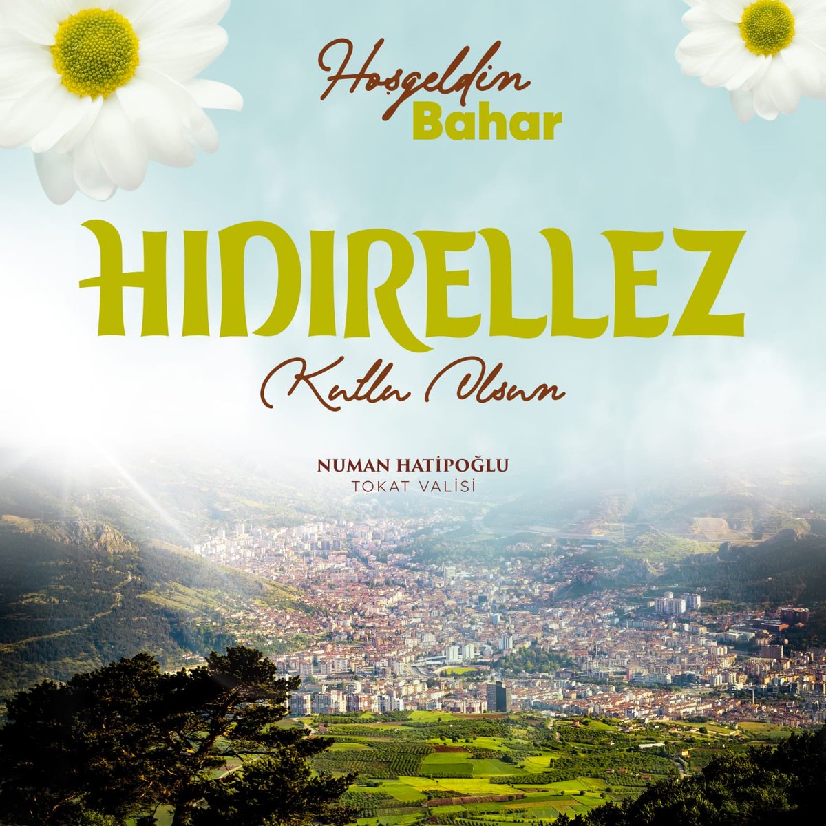 🌸🌼Baharın müjdecisi, bereketin sembolü #Hıdırellez'in ülkemize ve milletimize huzur, mutluluk ve hayırlar getirmesini diliyorum.