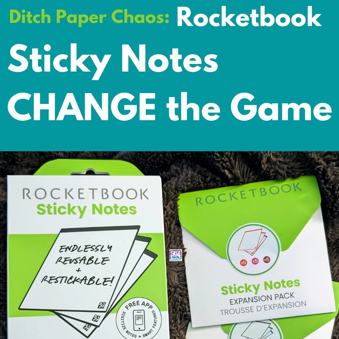 Learn how these endlessly reusable wonders boost organization, digitize notes, and save the planet! Digital-age sticky notes FTW!

youtube.com/watch?v=LSWaX_…

#RocketbookStickyNotes #ReusableStickyNotes #SustainableTech #OrganizeWithTech #YourTechCoach