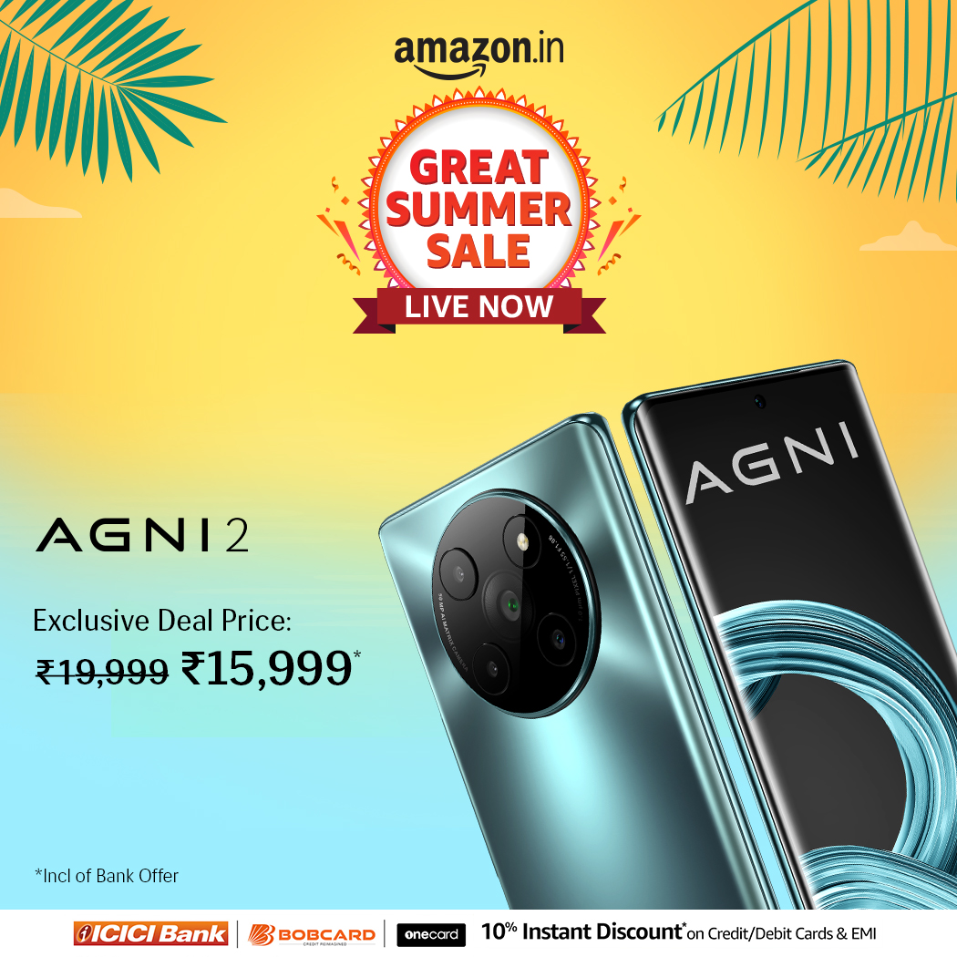 Act fast! Just a few days left for the @amazonIN Great Summer Sale.
Buy a Lava smartphone before it’s too late!

Shop Now: amzn.in/d/2N7FivU

#LavaMobiles #ProudlyIndian