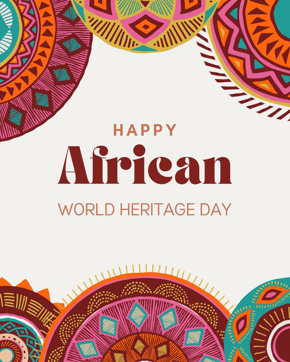 Happy World African Heritage Day! Proclaimed by the 38th session of the General Conference of UNESCO, African World Heritage Day is an opportunity for people around the world, and particularly Africans, to celebrate the Continent’s irreplaceable cultural and natural heritage.