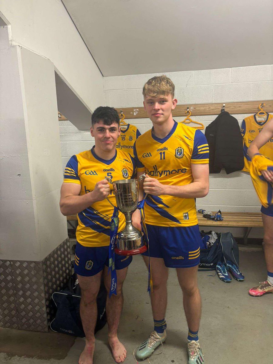 Congratulations & very well done to Daniel Hagney & Robert Heneghan and all the Roscommon U20 team and management on a brilliant win over Galway in the Connacht Final yesterday evening. Connacht Champs 🇺🇦💪🇶🇦