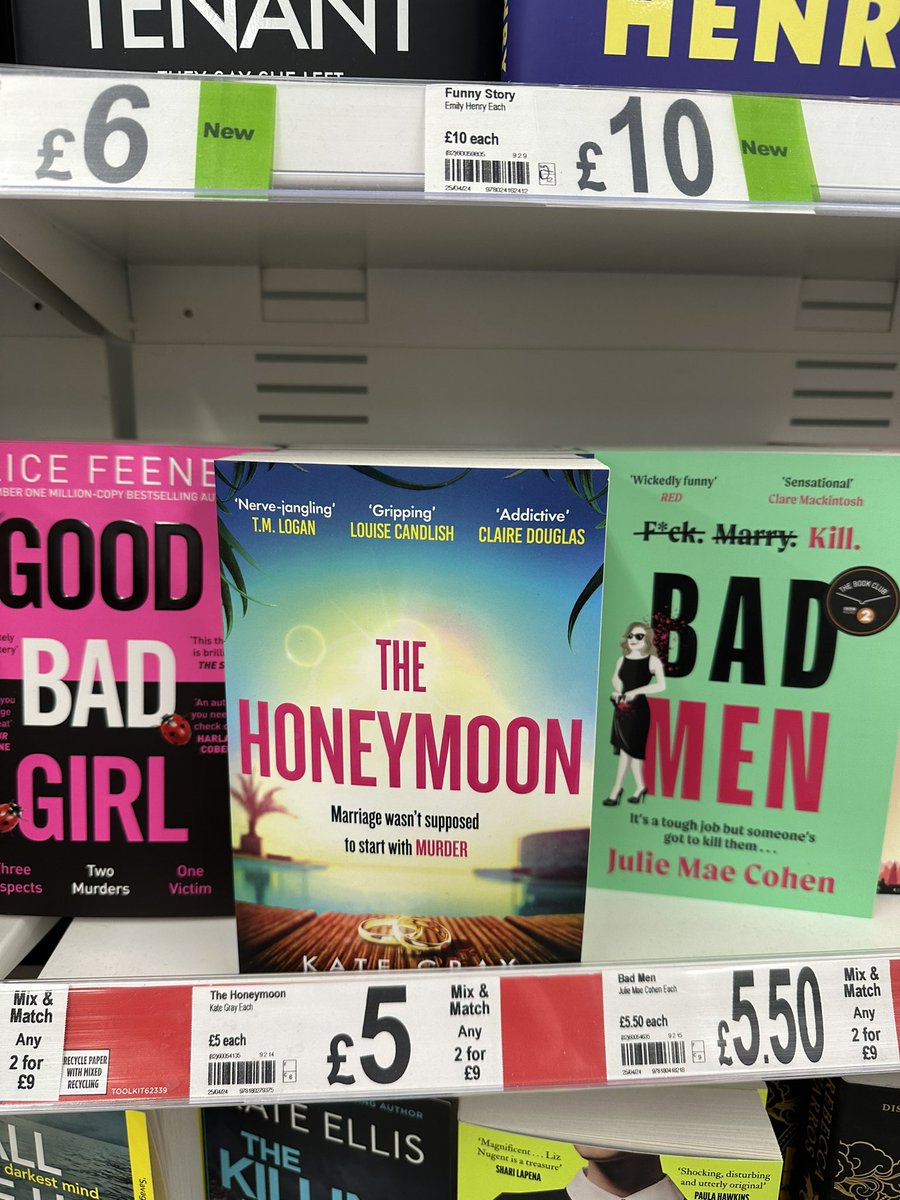 Spotted in Asda Newport #thehoneymoon by @KateGrayAuthor