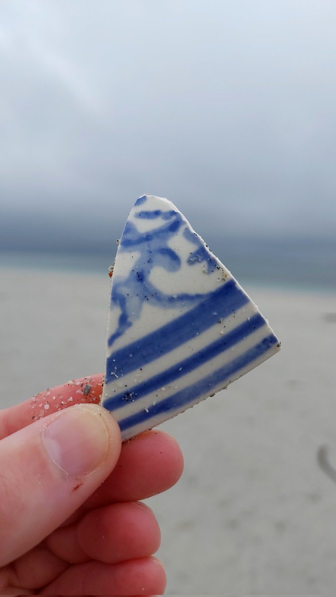 My favourite beach find today 💙 #OuterHebrides
