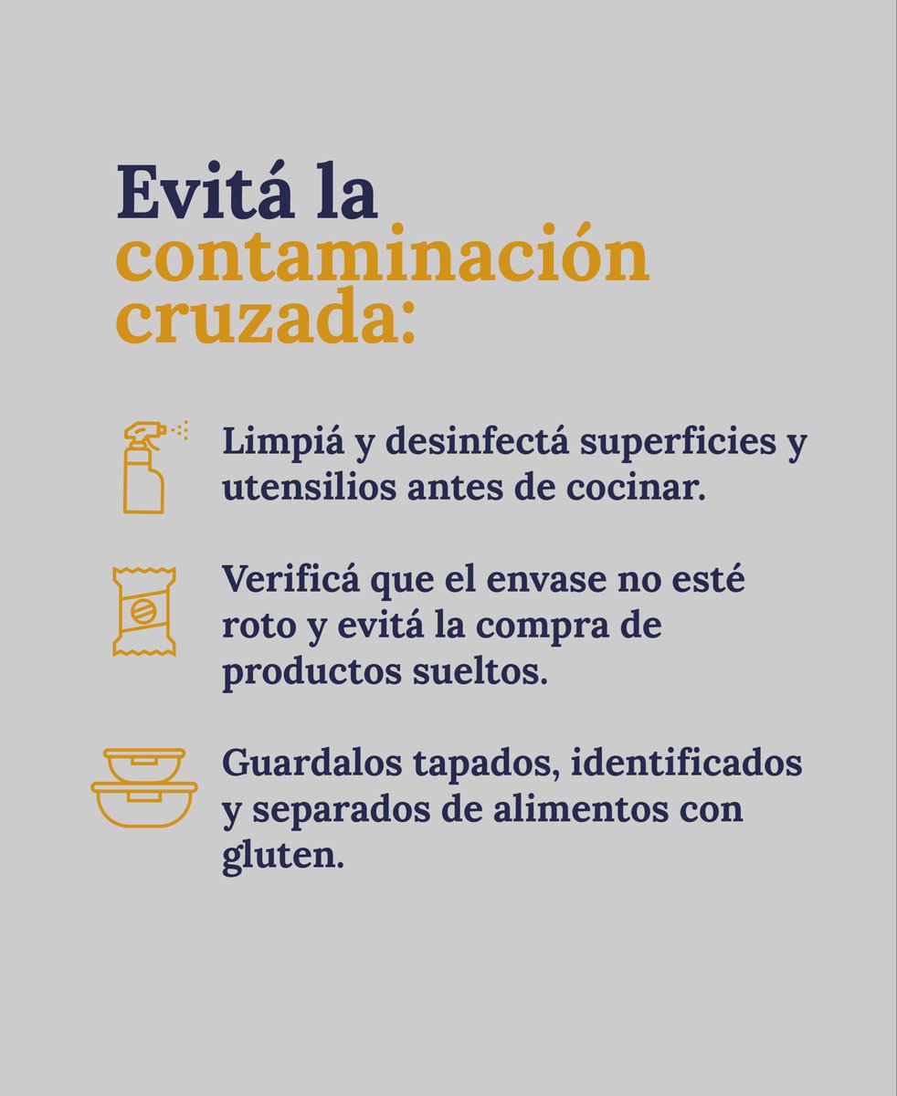 En el Día Internacional de la Celiaquía te dejamos algunos consejos para consumir alimentos libres de gluten seguros. Podes consultar el Listado oficial de ALG que se encuentra disponible de forma gratuita en nuestra web 👉 bit.ly/3wmvY2K