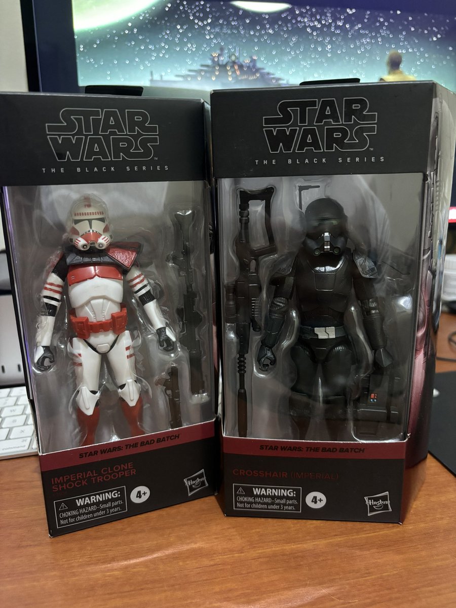 Got these two during may the 4th sale 💪 so sad that The Bad Batch is now over 😩