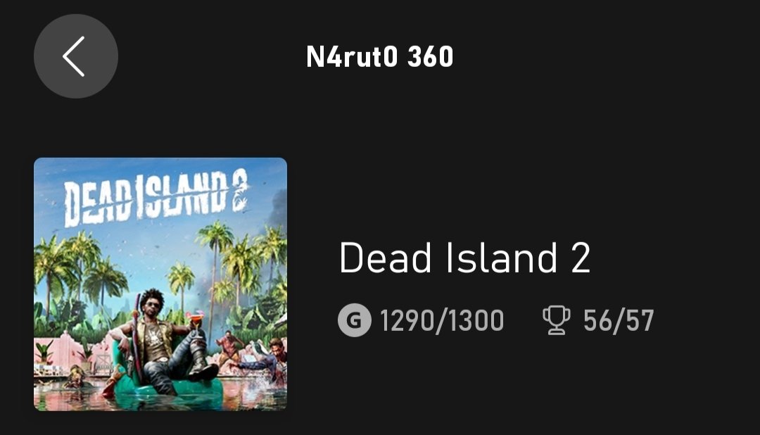 I'm only one Achievement away from completing it 100%.  'Down with the Sickness' seems to have a bug, I couldn't unlock it in any way.  Please fix it! 😢😢😢
@deadislandgame
#DeadIsland #SeeYouInHELLA #SeeYouAtSoLA