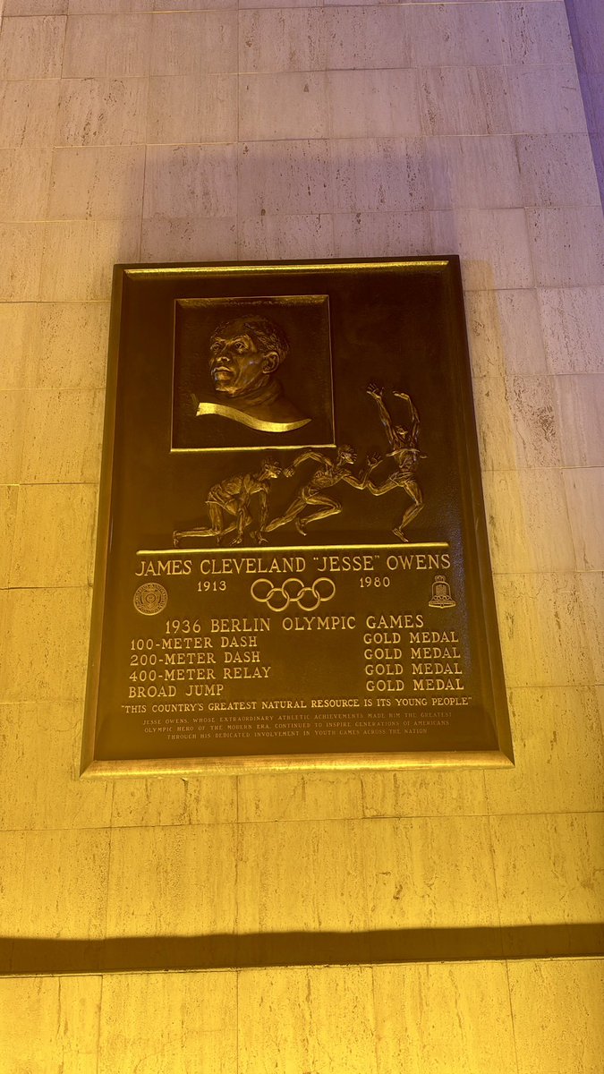 kicking off @ustravelipw at the incredible @lacoliseum. Home to the XXXIVth Olympiad in 2028