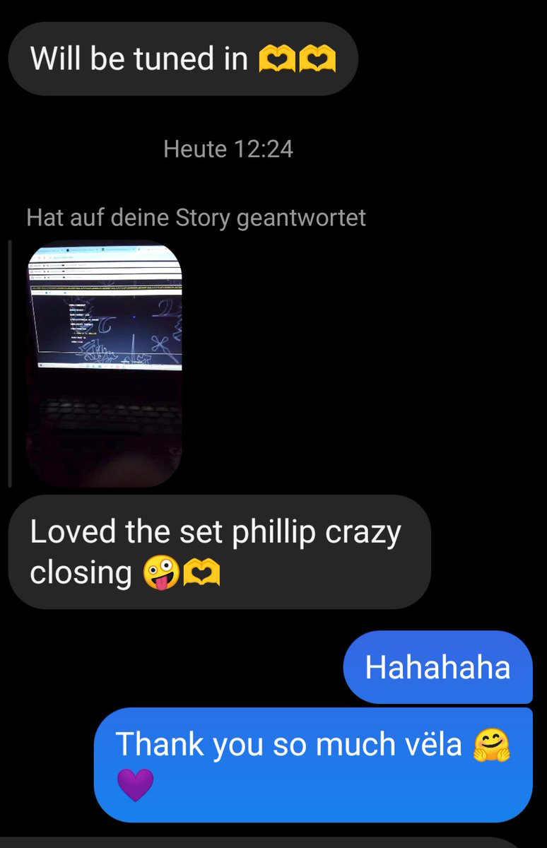 SmallerDrums's tweet image. DM reaction to my electro set yesternight on lastgate.online - Thank you for tuning in ✌️😎

#DJsmaller #SmallerMixtapes #LastgateOnline
