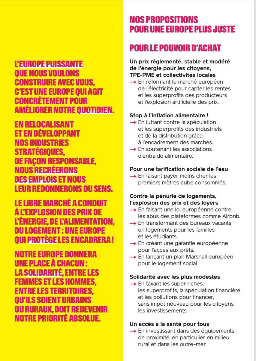 📍#SurLeTerrain | Des échanges très encourageants au Marché du #Centre de #Colombes qui confirment que la dynamique se poursuit autour de @rglucks1 et de nos propositions pour #RéveillerLEurope 🚀

👉🏽 Taxation des super riches
👉🏽 Réglementation du prix de l’énergie
👉🏽 Stop à…