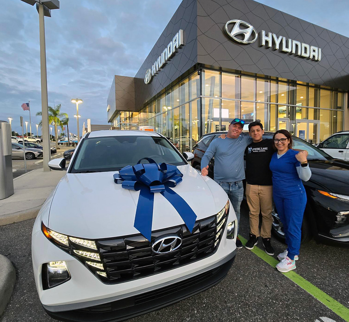 Yes... getting the #2024Tucson from #LakelandHyundai is a great reason to #GetExcited! #Congratulations Ivan Figueroa & #ThankYou for choosing us - we're so glad your salesperson #AbrahamJorge could make buying #Fast, #Fun & #Easy - #Enjoy. We're here for you! #GreatService