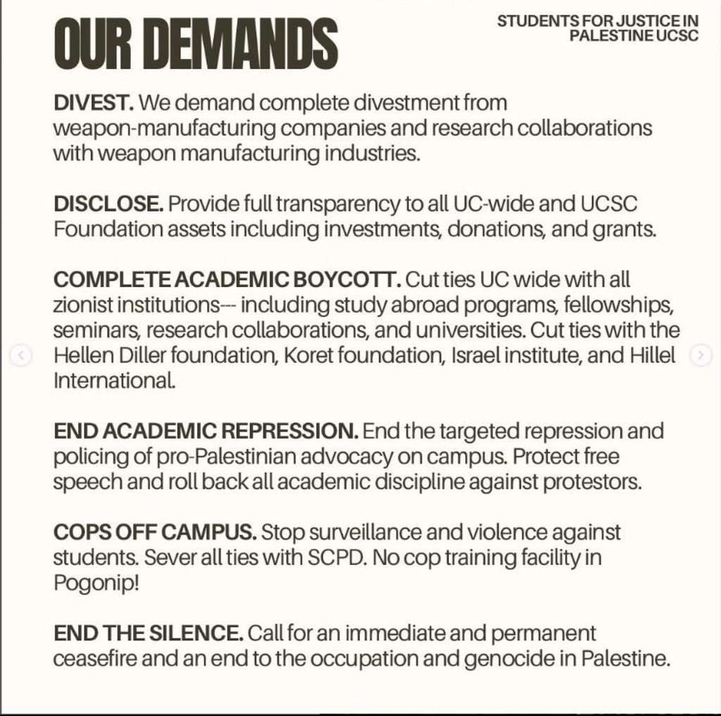 These antisemitic marches and property destruction, organized by outsiders, are calling for defunding Hillel, a group that exists to simply support Jewish students. They are also calling for support of Hamas. They are clear as to who they are. Their demands will not be met.…