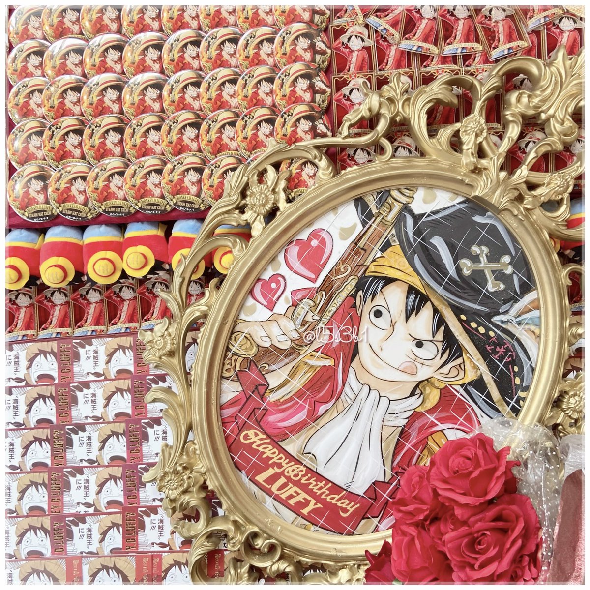 ルフィ　バースデー　ポートレート 未開封 ONE PIECE ワンピース ルフィ バースデーポートレート