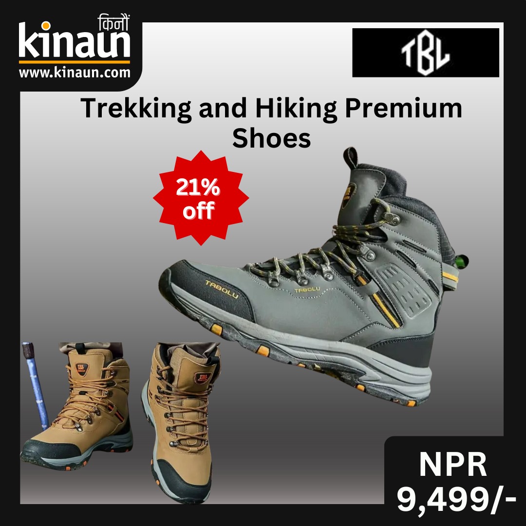 Flat 21% OFF on TBL Tabulo Brown/Gray Trekking And Hiking  Shoes
kinaun.com/product/tbl-ta…

#TBL #hikingshoes #trekkingshoes #hiking #trekking #Footwear #shoes #discount #offer #kinaunshopping #किनौं