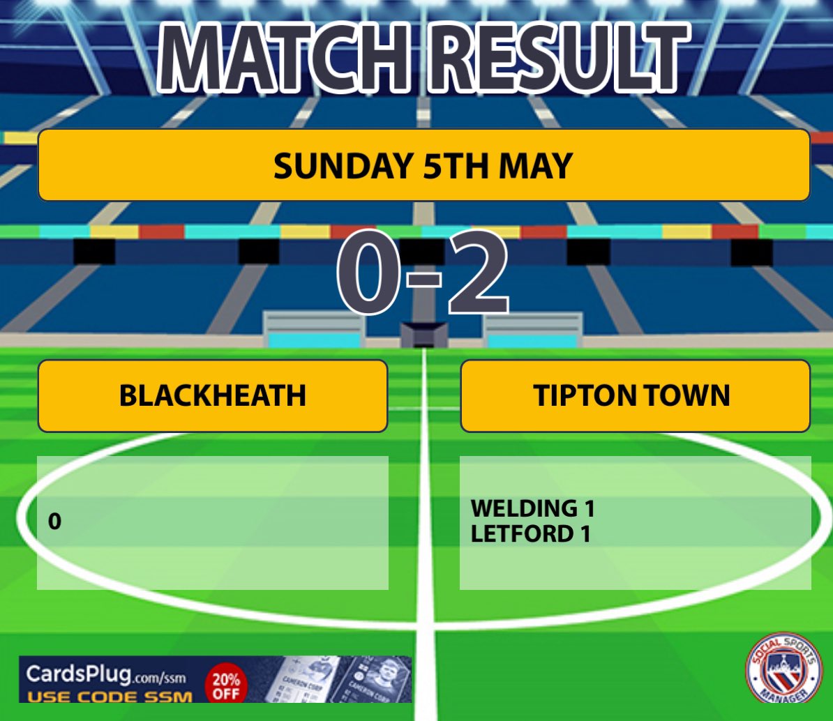 Into the final we go 💙⚽️

Goals : 
<a href="/_bradwba/">Brad Welding</a> ⚽️
<a href="/JonathanLetford/">Jonathan Letford</a> ⚽️

MOTM : @Bradlawley  (again)
