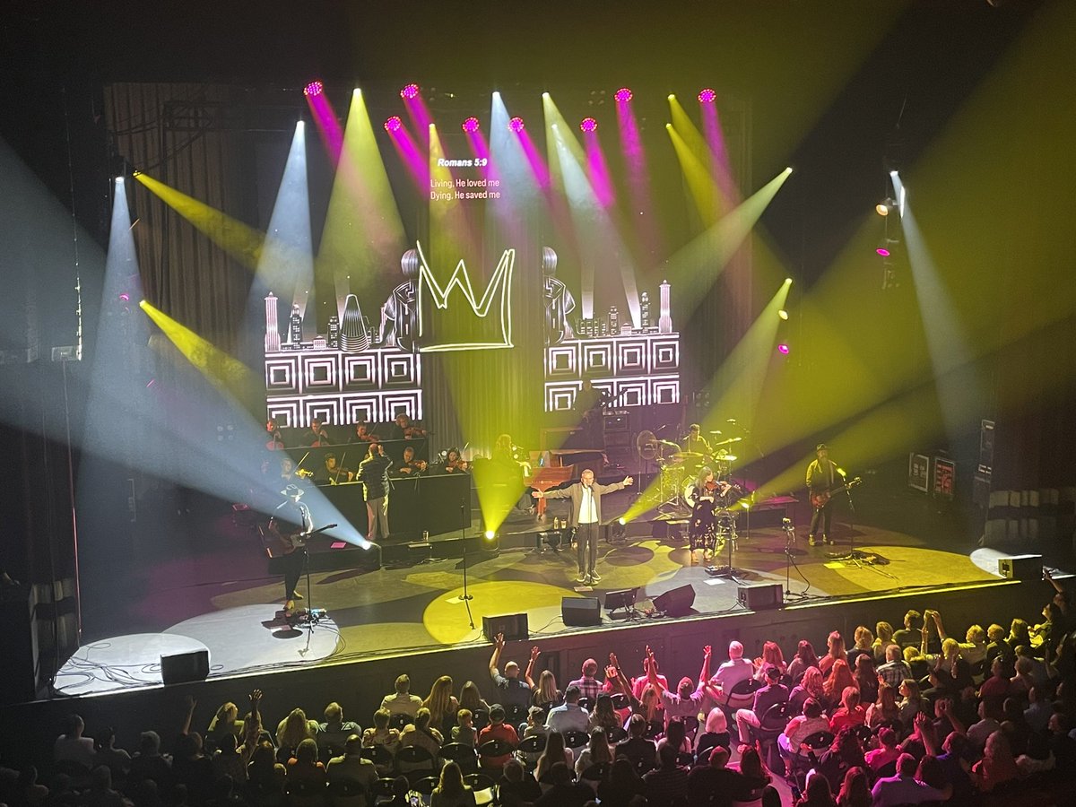 Casting Crowns at the Fox Theater in Atlanta. Great show. @castingcrowns