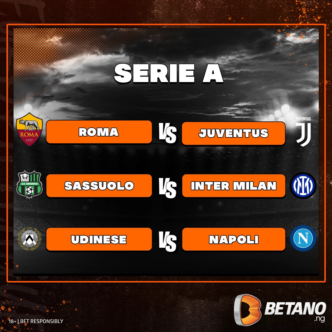 Serie A action today! Use the 2 Goals Ahead options! 
#thegamestartsnow

betano.ng/sport/football…