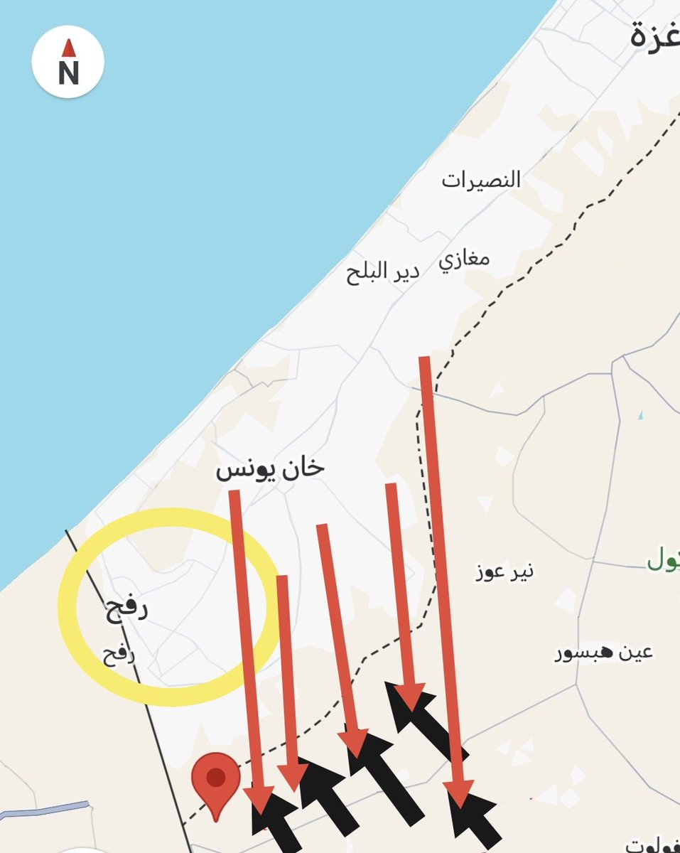 ماذا حدث في موقع 'كرم أبو سالم'.

🔴 على مدار اكثر من شهر كانت كتائب العدو تتجمع (في موقع كرم أبو سالم) أمام منطقة رفح استعدادا لغزوها.
👈 مدرعات بإعداد كبيرة وقوات نظامية ومدفعية وغيرها من القوات التي ضمت اعداد كبيرة من جنود المشاة.
👈 والمقاومة تركت تماما ودون اي هجوم هذه…