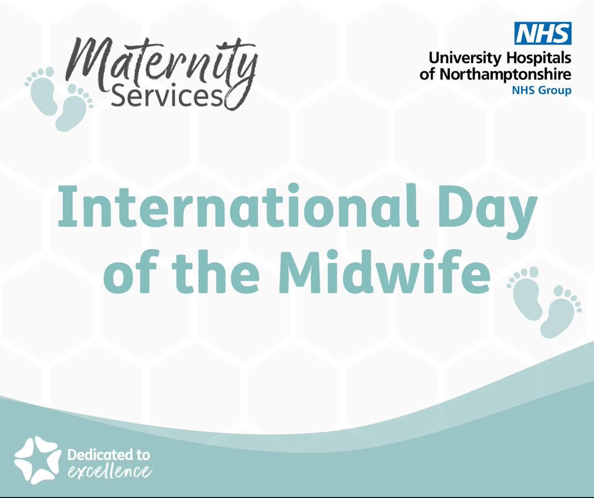 Midwives across the world will be celebrating International Day of the Midwife 2024 💙 We would like to recognise all of our colleagues who work in maternity services and support our community. #IDM2024