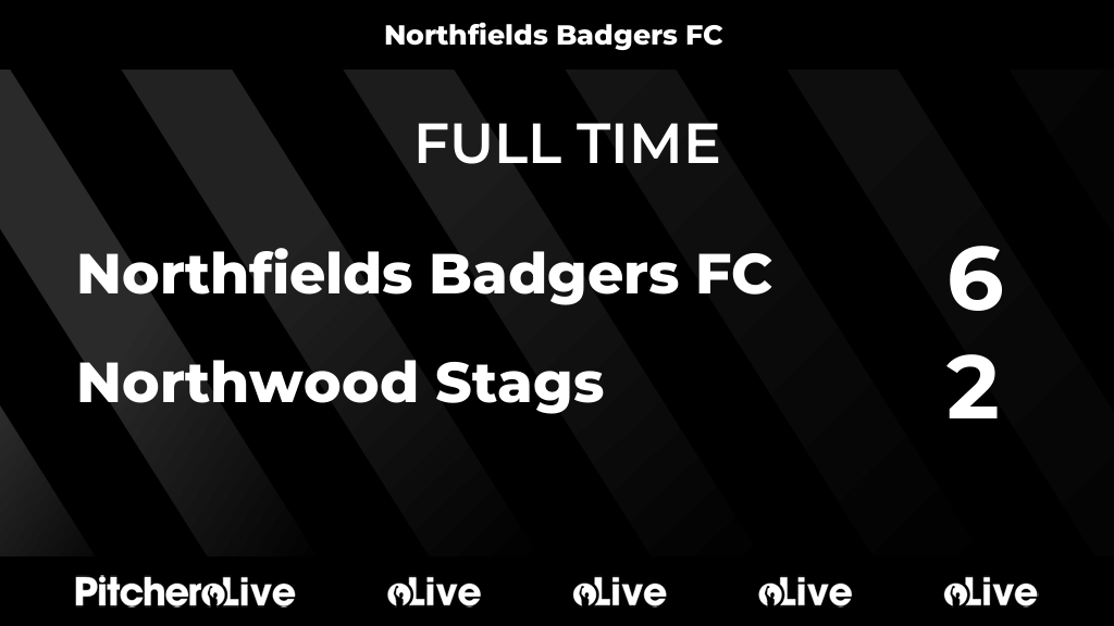 nfieldsbadgers's tweet image. FULL TIME: Northfields Badgers FC 6 - 2 Northwood Stags
#NORNOR #Pitchero
pitchero.com/clubs/northfie…