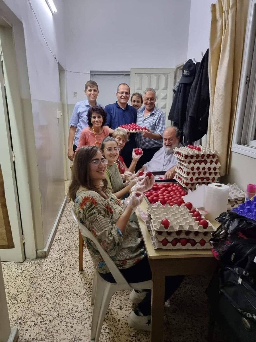 Orthodox Christians in #Gaza celebrate Easter amidst Israeli genocide .