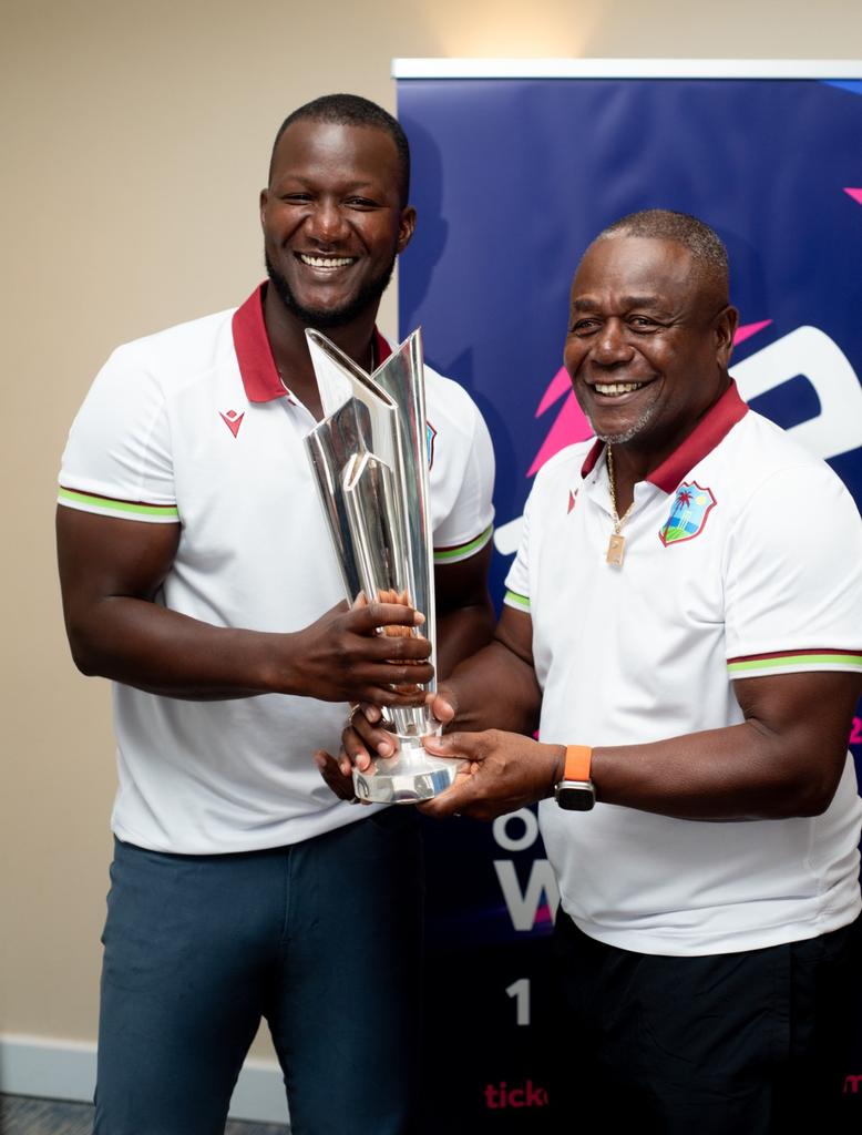 Recap: WI Squad Announcement for the ICC Men's @T20WorldCup 🏆🌴🏏 'I have full confidence in our team for this World Cup' - Dr. Desmond Haynes (Lead Selector) 'We are poised and ready for the challenge ahead. WI are home and WI are Ready!' - Daren Sammy (Head Coach) #WIREADY