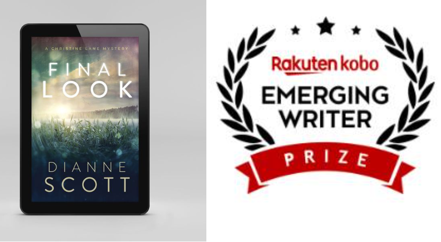DianneAuthor's tweet photo. So excited to be nominated for the Kobo Emerging Writer Prize for my first mystery FINAL LOOK. #rakutenkobo #koboplus #kobobooks #canadianwriter #canadianmystery #crimereads #crimefiction #crimefictionbooks #crimereaders #canadianwriters #crimewritersofcanada #crimereads https://t.co/hCHP2K8h3n