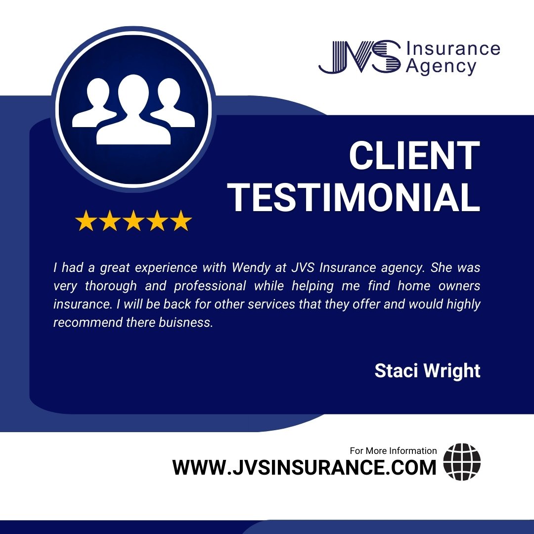 #weloveourclients #testimonial #insurancenerd #jvs #insurance #jvsinsurance #kala #allyourinsuranceneeds #jvsfamily #homeinsurance #autoinsurance #commercialinsurance