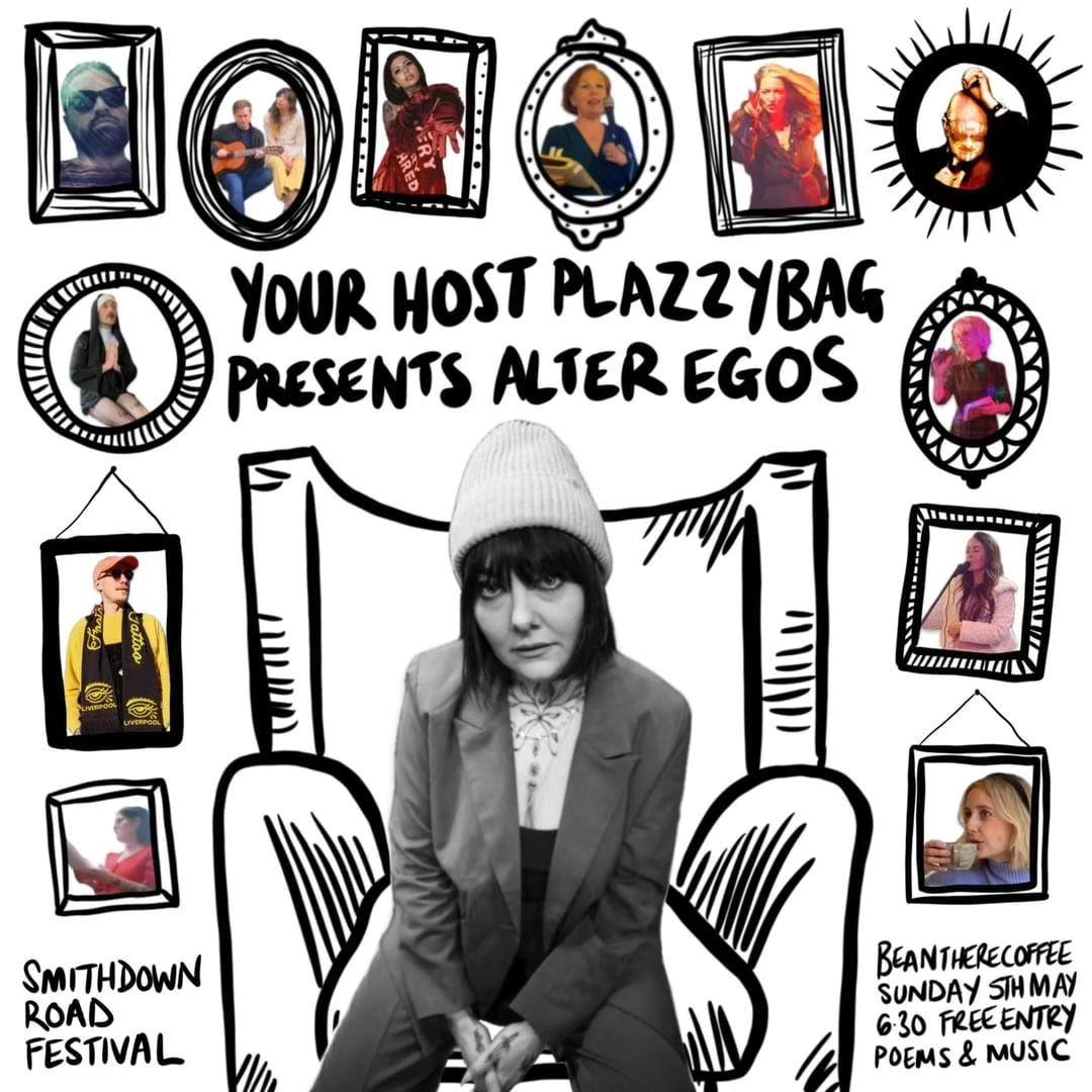 Tonight - I'm appearing at Alter Egos curated by @Plazzybag at @BeanThere_Lpl @SmithdownFest 
6.30pm start. #poetry #spokenword