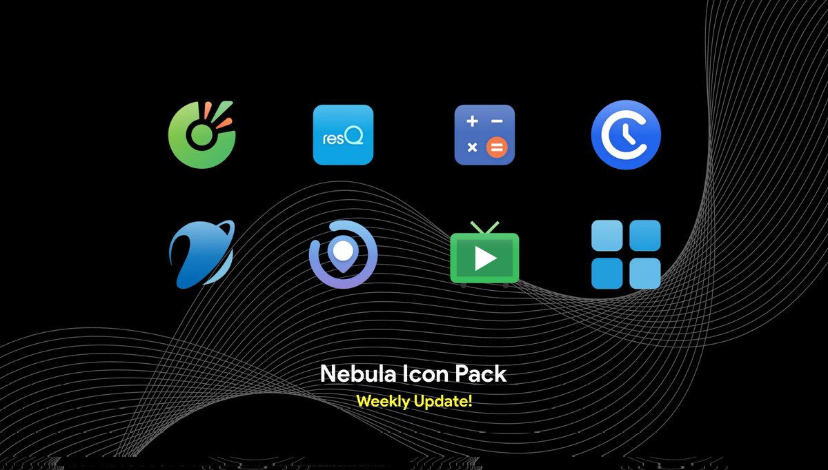 Weekly update for Nebula is live! 🔸 Added 15 new icons! 🔸 6470 total icons now! Get it here: bit.ly/NebulaIcons RTs and ❤️s ll be highly appreciated! Cheers guys!