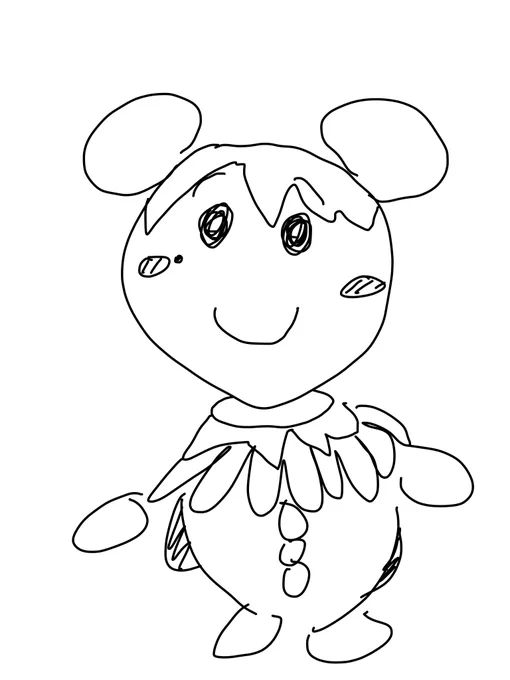 #トピア  #アンパンマンフェス???アンパンマン絵描き歌なのに陛下になっちゃった 