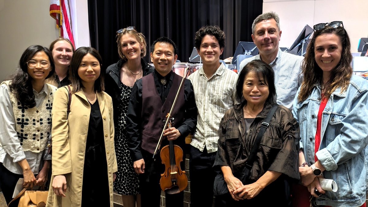 ICYMI: A spectacular solo performance by Dr. Weihsueh Chiu #BrazosCivicOrchestra #FirstsontheFourth playing #1940VincenzoCavani violin, #MaxBruch Concerto No.1 in G Minor, Op.26. @tamusuperfund colleagues so proud of his awesome performance. 👏@SRP_NIEHS @tamuvetmed @tamutox