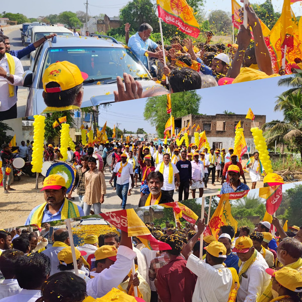 Mee_Challababu's tweet image. ఎన్నికల ప్రచారంలో భాగంగా పుంగనూరు నియోజకవర్గం సోమల మండలం కందూరు పంచాయతీ  నందు నేడు చల్లా రామచంద్రారెడ్డి గారికి బ్రహ్మరథం పట్టిన సోమల మండల తెలుగుదేశం పార్టీ కుటుంబ సభ్యులు .
#ChallaForPunganur 
#TDPWillBeBack