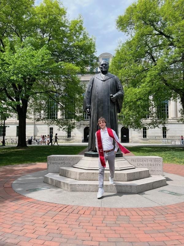 22 years ago, my son Prescott was born under the top-notch care of OSU Hospital. Today, he graduates a Buckeye. Congratulations to the @OhioState Class of 2024!
