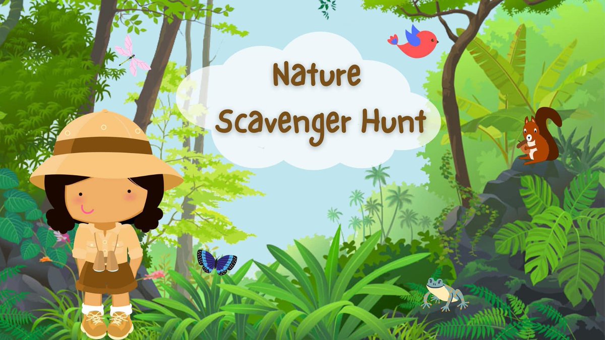 Looking for fun activities to help your kids explore the outdoors? Play nature detective with this free downloadable Scavenger Hunt! thinkingispower.com/nature-scaveng…