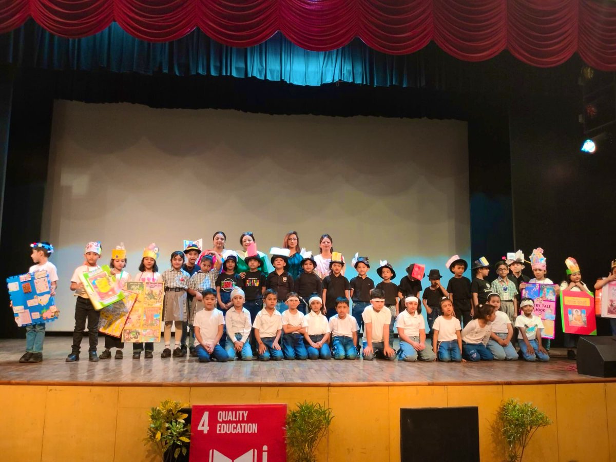 Students @FoundationStage2 had wonderful time during Book Week.From captivating house activities to art projects,they immersed themselves in reading adventures.Special assembly added extra sparkle to the celebration, fostering lifelong #loveforbooks.@ashokkp @y_sanjay @pntduggal