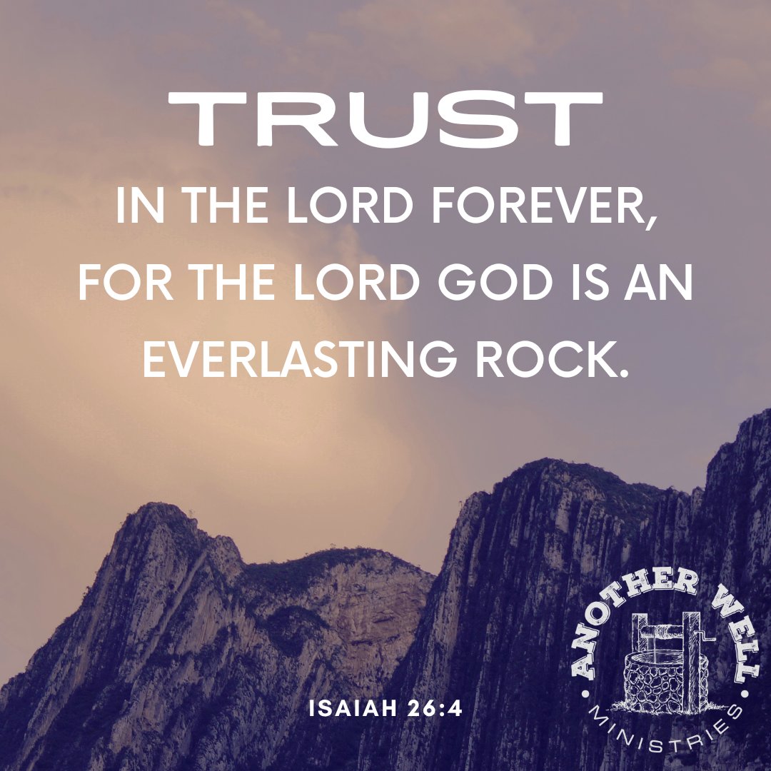 The Lord is our rock and we can trust in Him!

#bible #jesus #hope #bibleverse #verseoftheday #pray #church #prayer #jesuschrist #worship #faith #godisgood #christianliving #livegodsword #gospel #god #biblestudy #christianity #christianlife #christian #christ #scripture