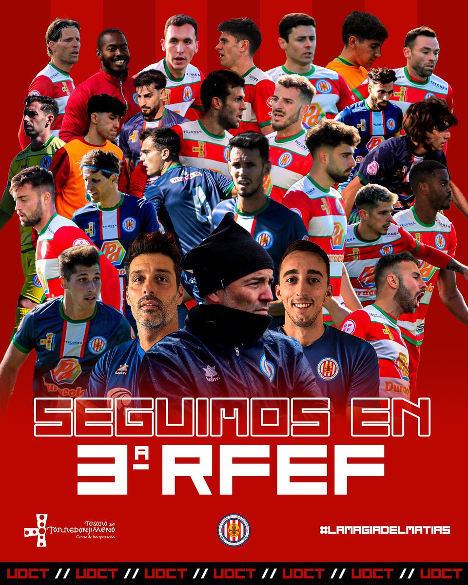 SEGUIMOS EN TERCERAAAAAA 🥳

Gracias a los resultados de hoy podemos decir que seguimos siendo un año mas equipo de 3ª RFEF 💪🏻

Gracias a todos por el magnífico apoyo durante la temporada ❤️
