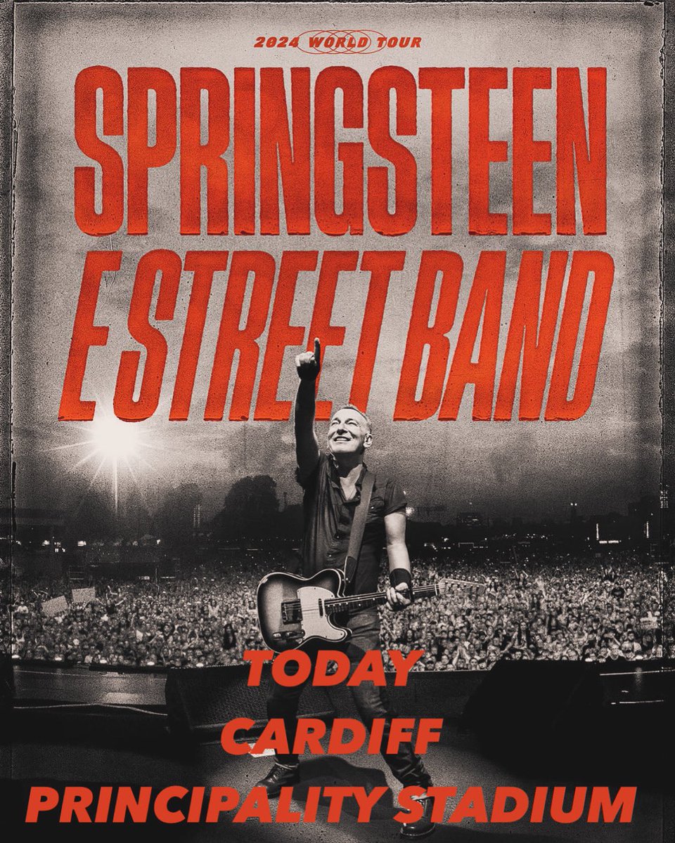 CARDIFF LETS DO THIS! @springsteen @principalitysta 🎸 🎙️ 🏴󠁧󠁢󠁷󠁬󠁳󠁿 TRAVEL ADVICE FOR BRUCE SPRINGSTEEN ON 5TH MAY IN CARDIFF 👇 principalitystadium.wales/2024/05/01/tra… #Cardiff #brucespringsteen #livemusic #tour #culturecardiff